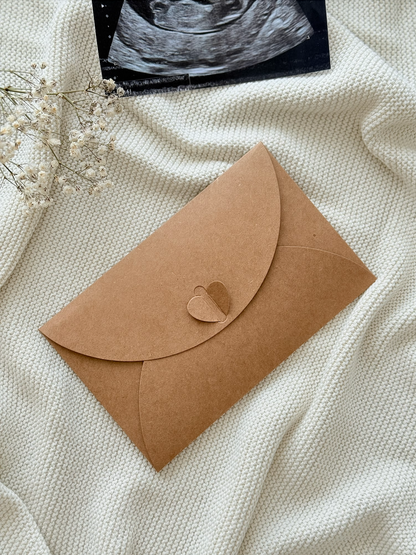 Enveloppe Surprise Floral - Annonce de Grossesse