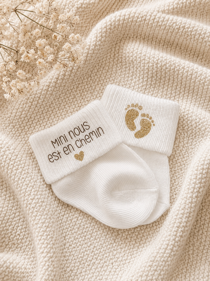 Paire de Chaussettes -   Mini Nous est en Chemin